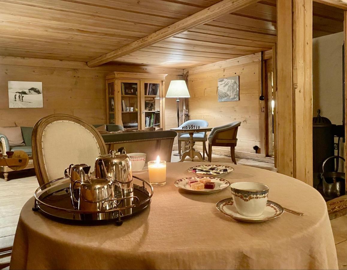 Alpen Charme - Chalet D'Hotes Et Spa Bed & Breakfast Gsteig Exterior photo